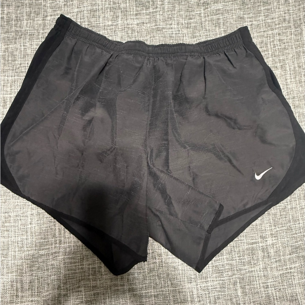 Nike Girls Charcoal Athletic Shorts